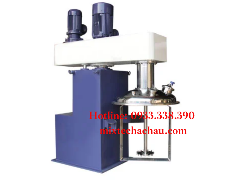 Máy khuấy thủy lực kết hợp hút chân không