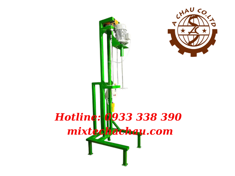 Máy khuấy nâng hạ tời điện
