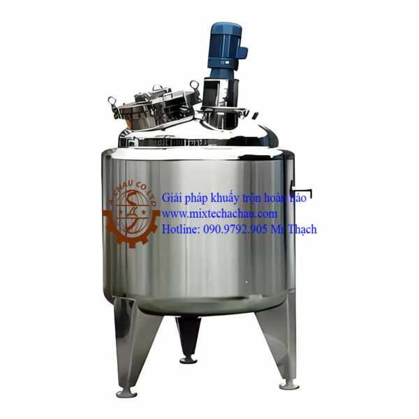 Bồn khuấy inox sơn