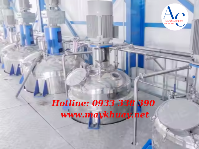 Hệ thống bồn khuấy inox