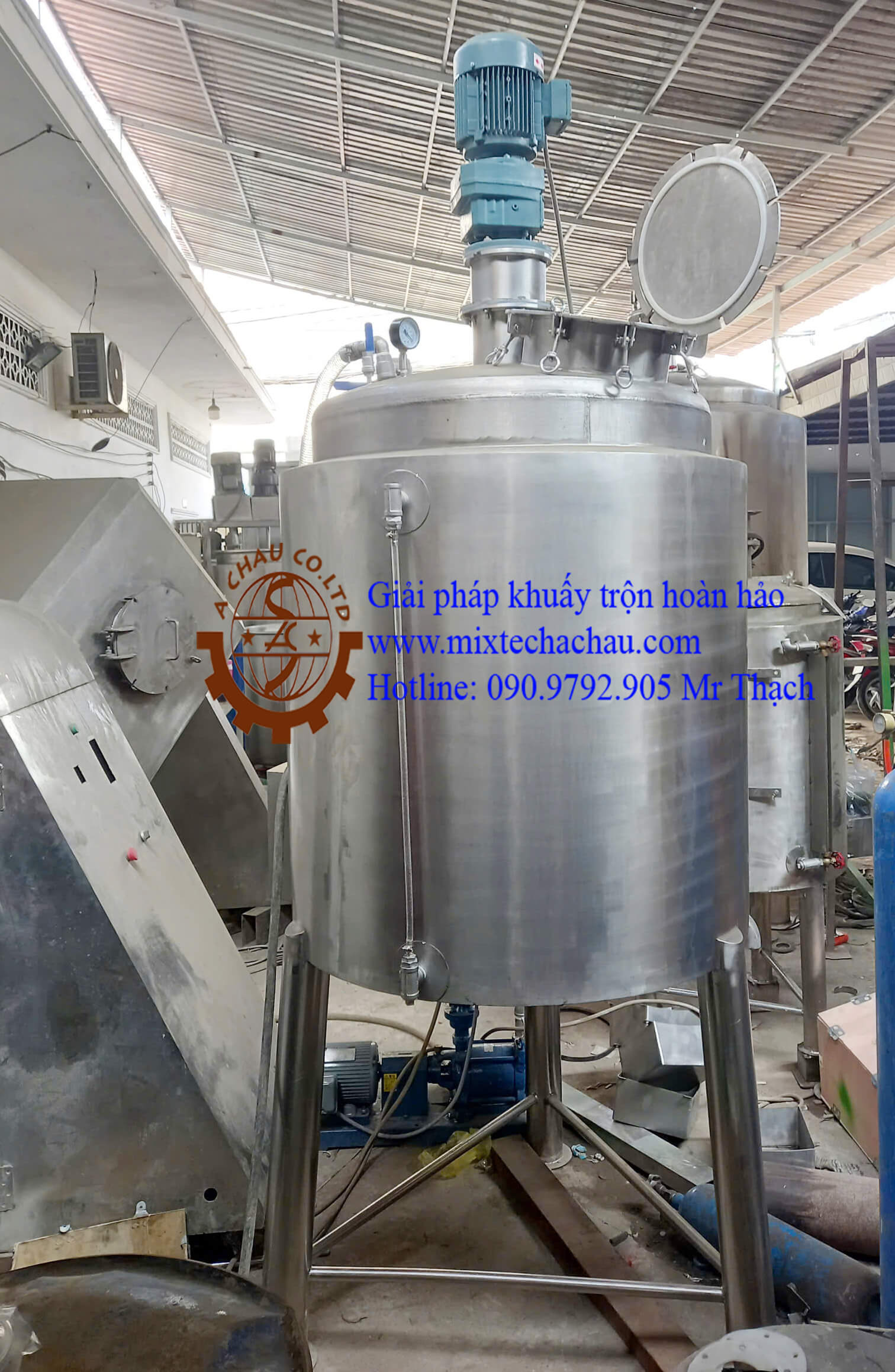 Bồn khuấy gia nhiệt mật ong