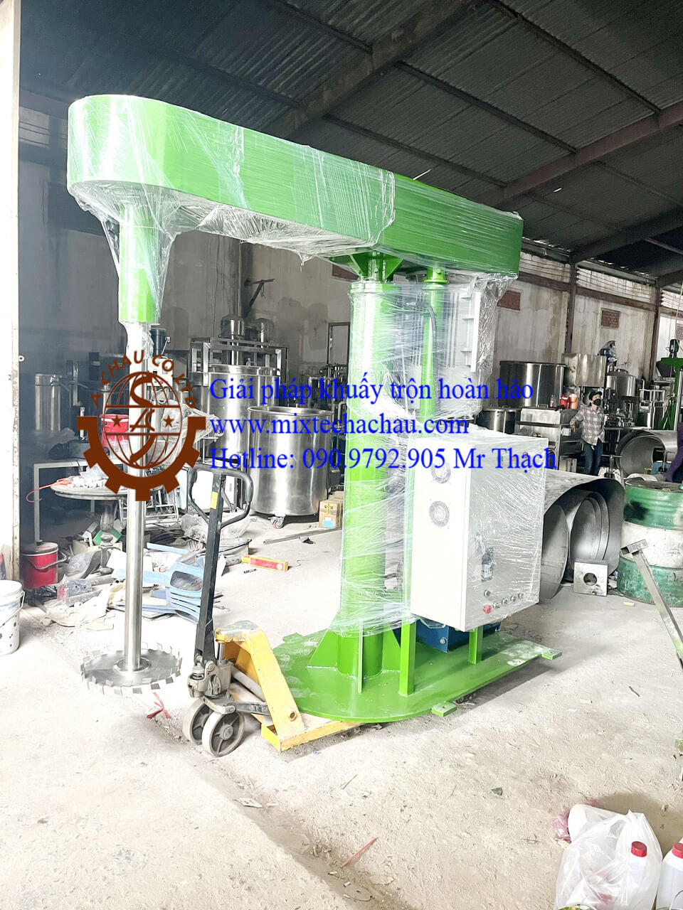 Máy khuấy hoá chất 30Hp