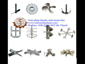 Các kiểu cánh khuấy
