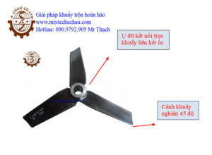 Cấu tạo cánh khuấy