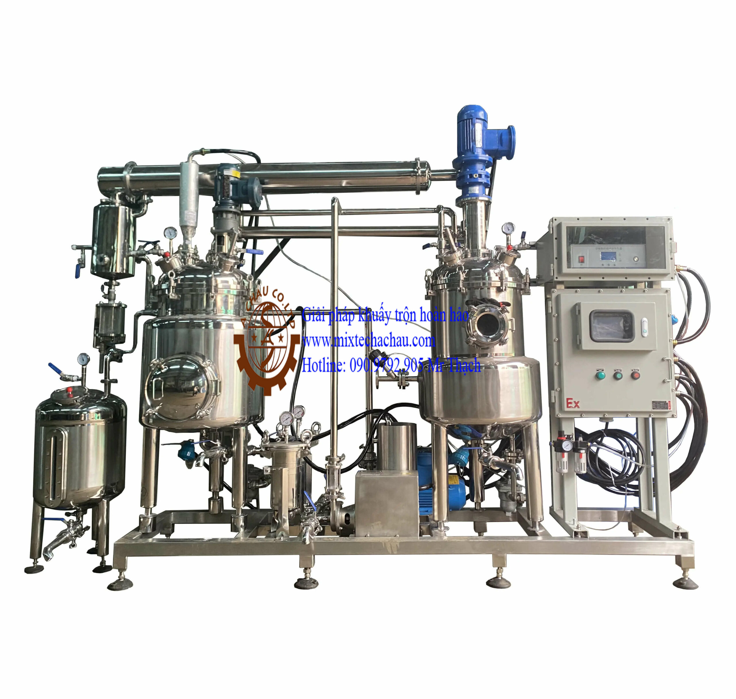Máy cô đặc chân không 50 lít