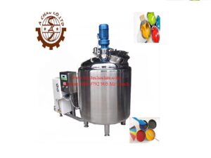 Bồn khuấy hóa chất trong sản xuất sơn và mực in