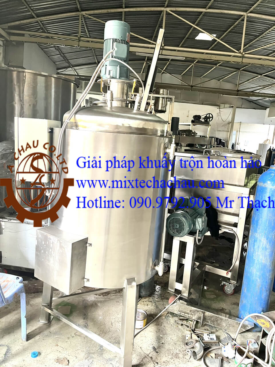 Báo giá bồn khuấy gia nhiệt