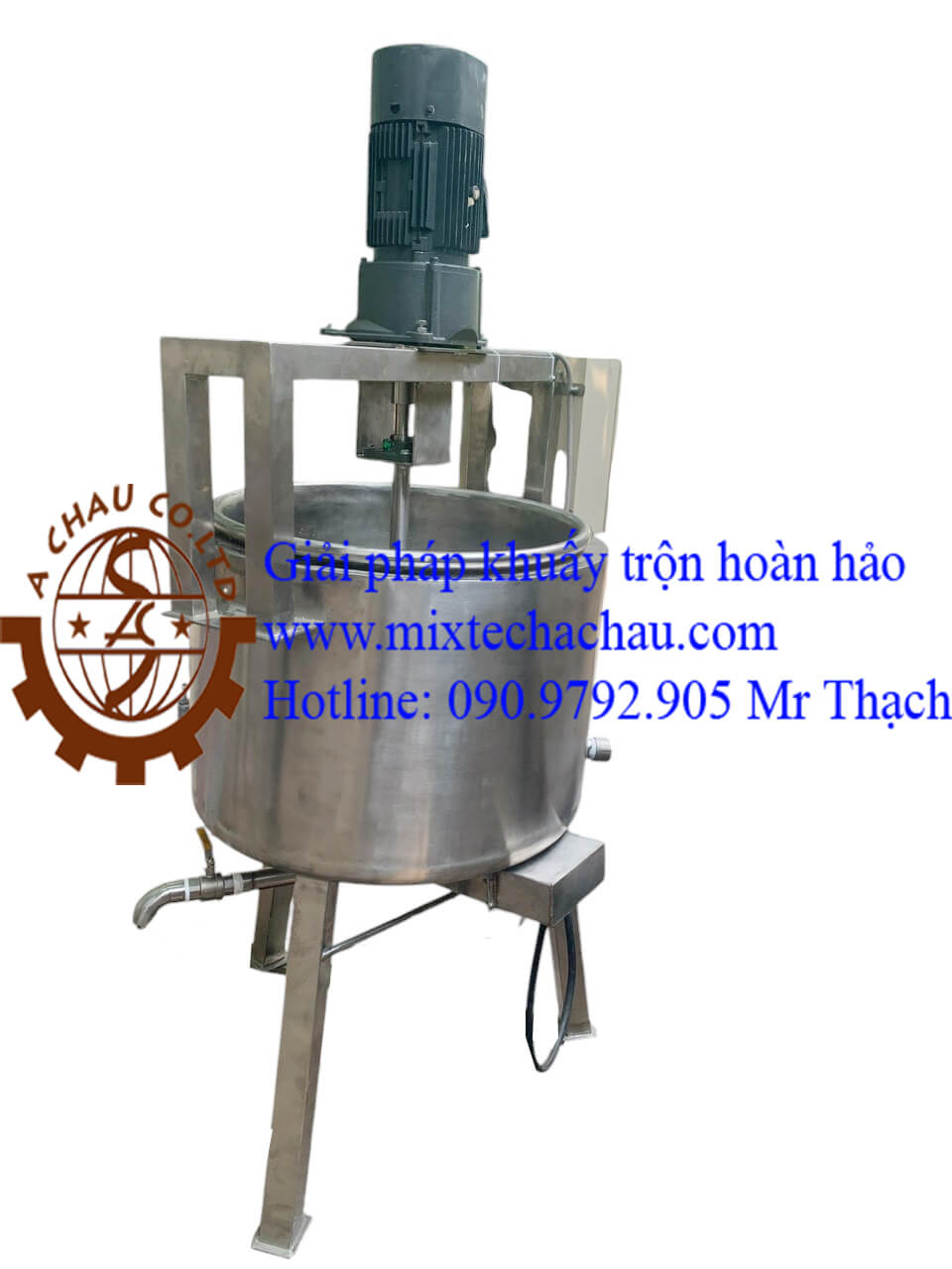 Bồn khuấy gia nhiệt inox