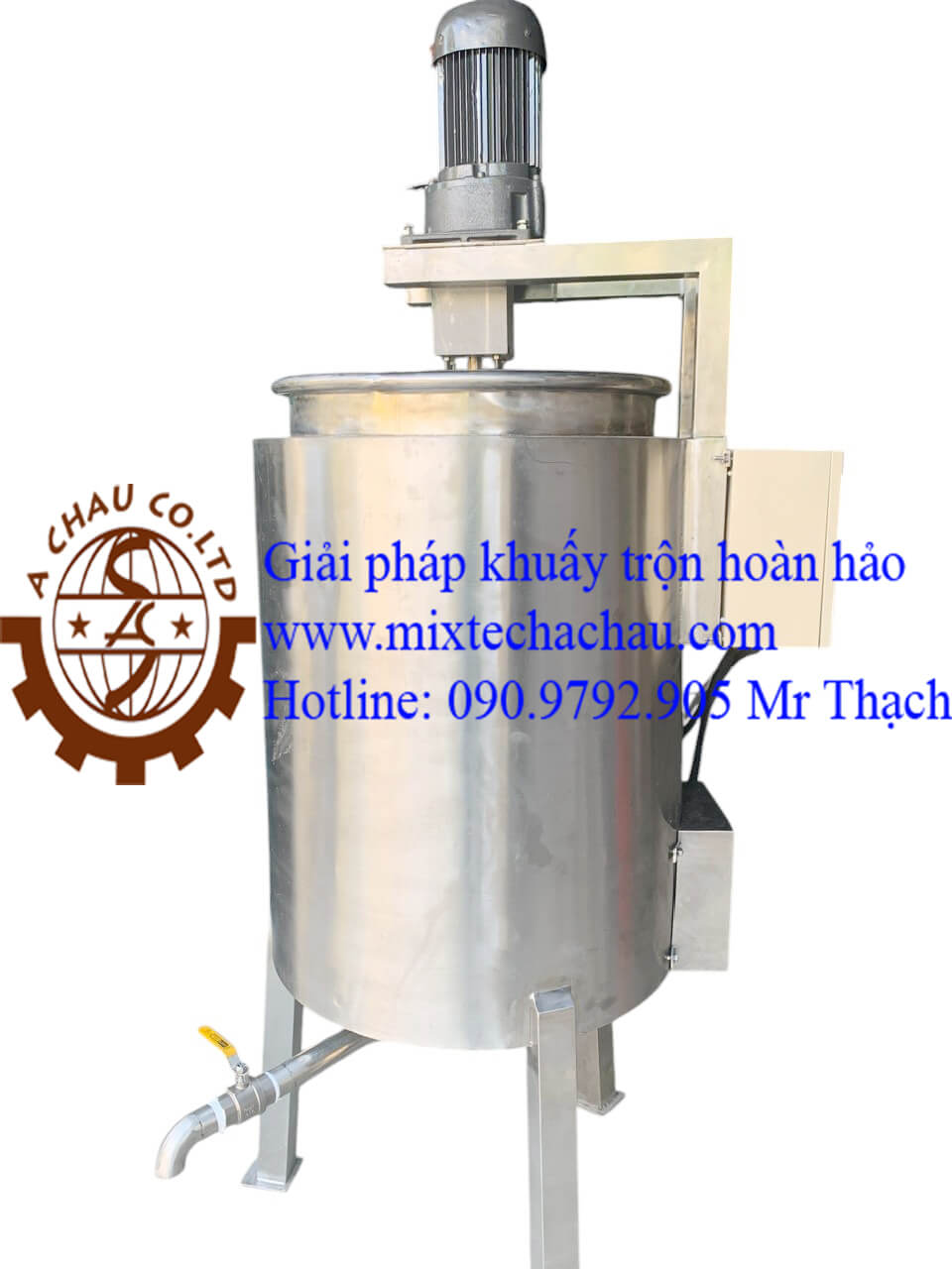 Bồn khuấy gia nhiệt thực phẩm giá tốt 