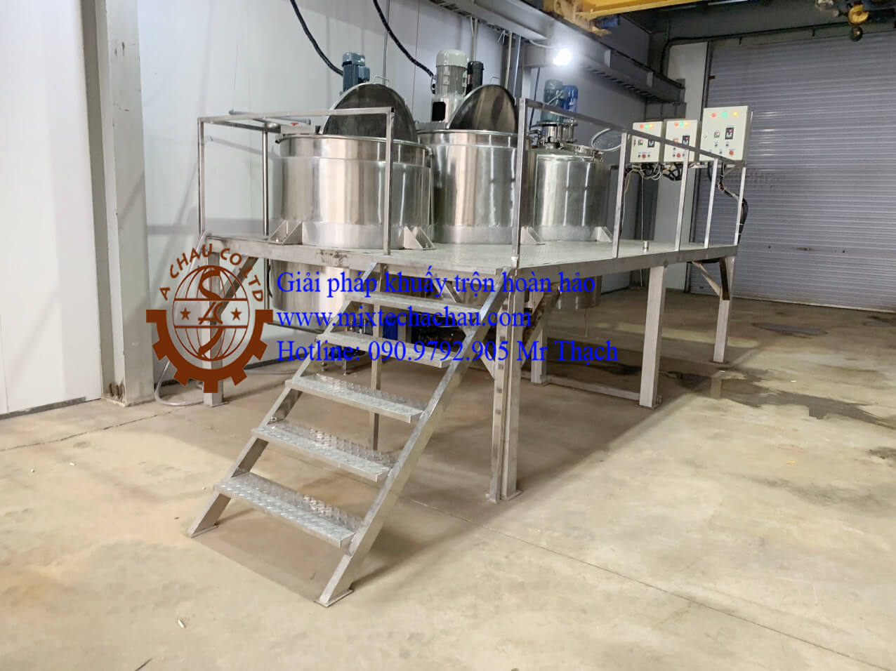 Bồn khuấy gia nhiệt tự động