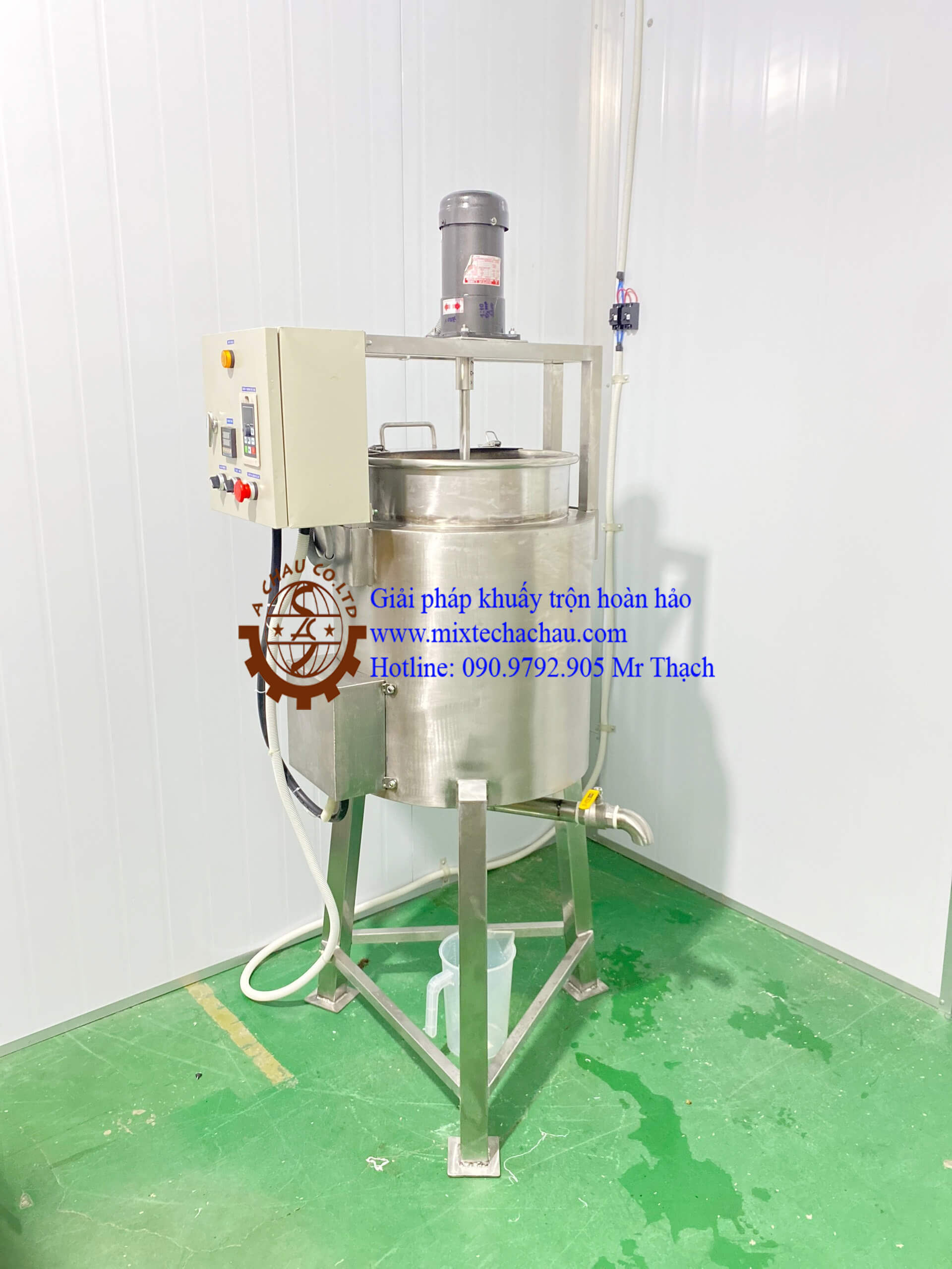 Các loại bồn khuấy hóa chất