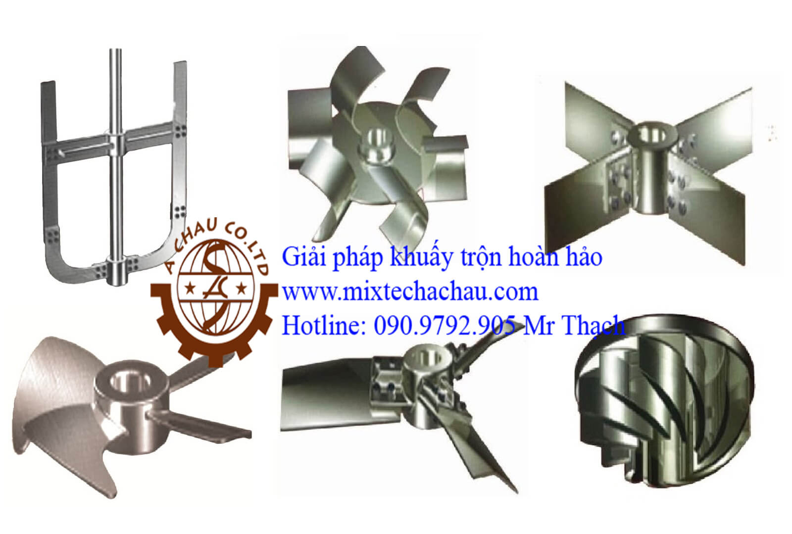 Cánh khuấy máy trộn