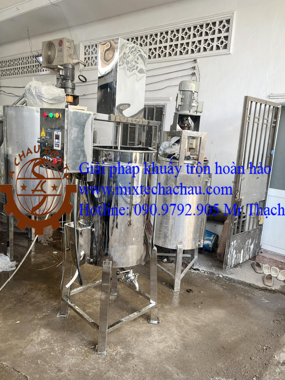 Địa chỉ bán bồn khuấy gia nhiệt uy tín
