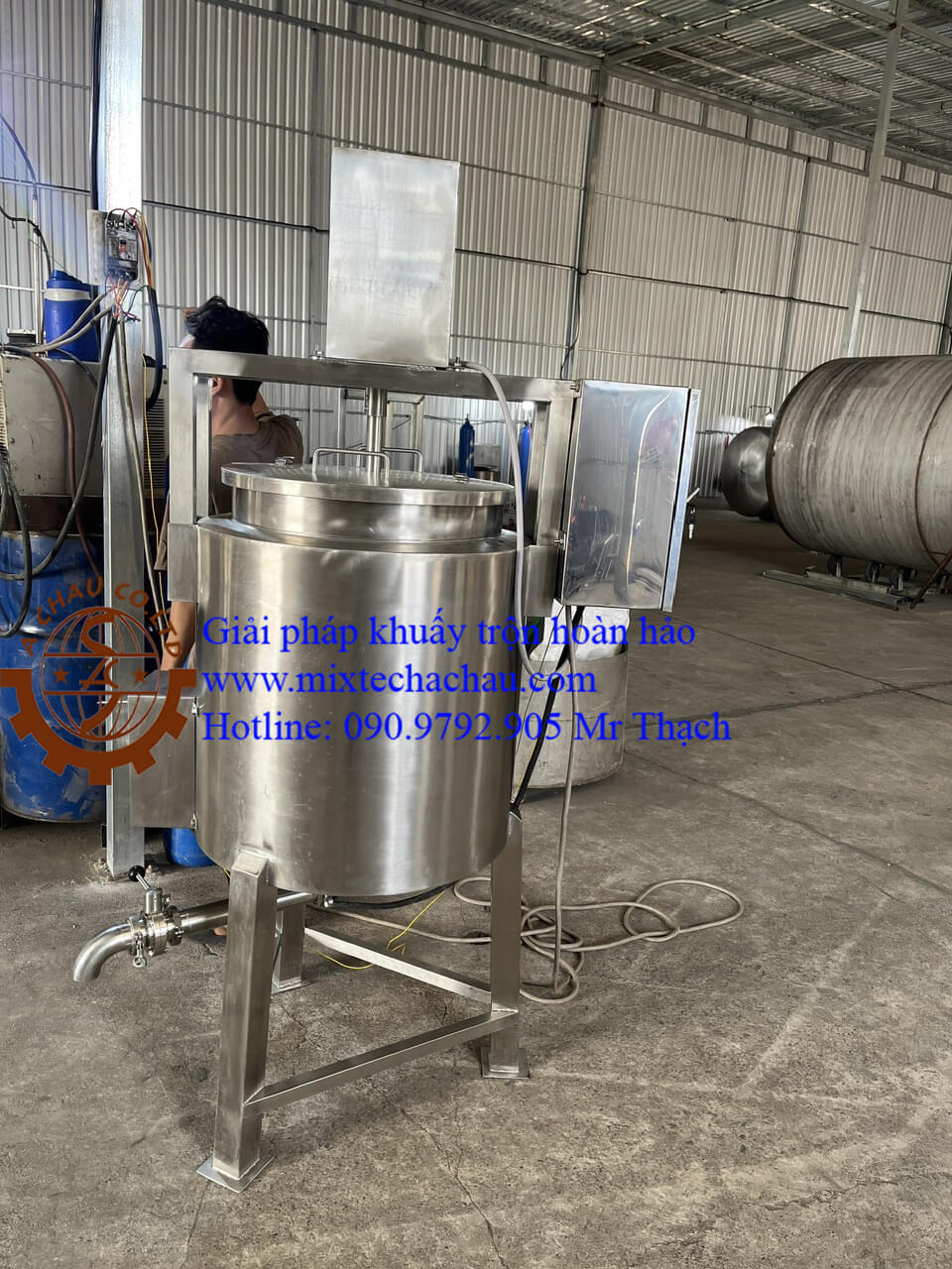 Nguyên lý hoạt động bồn khuấy gia nhiệt