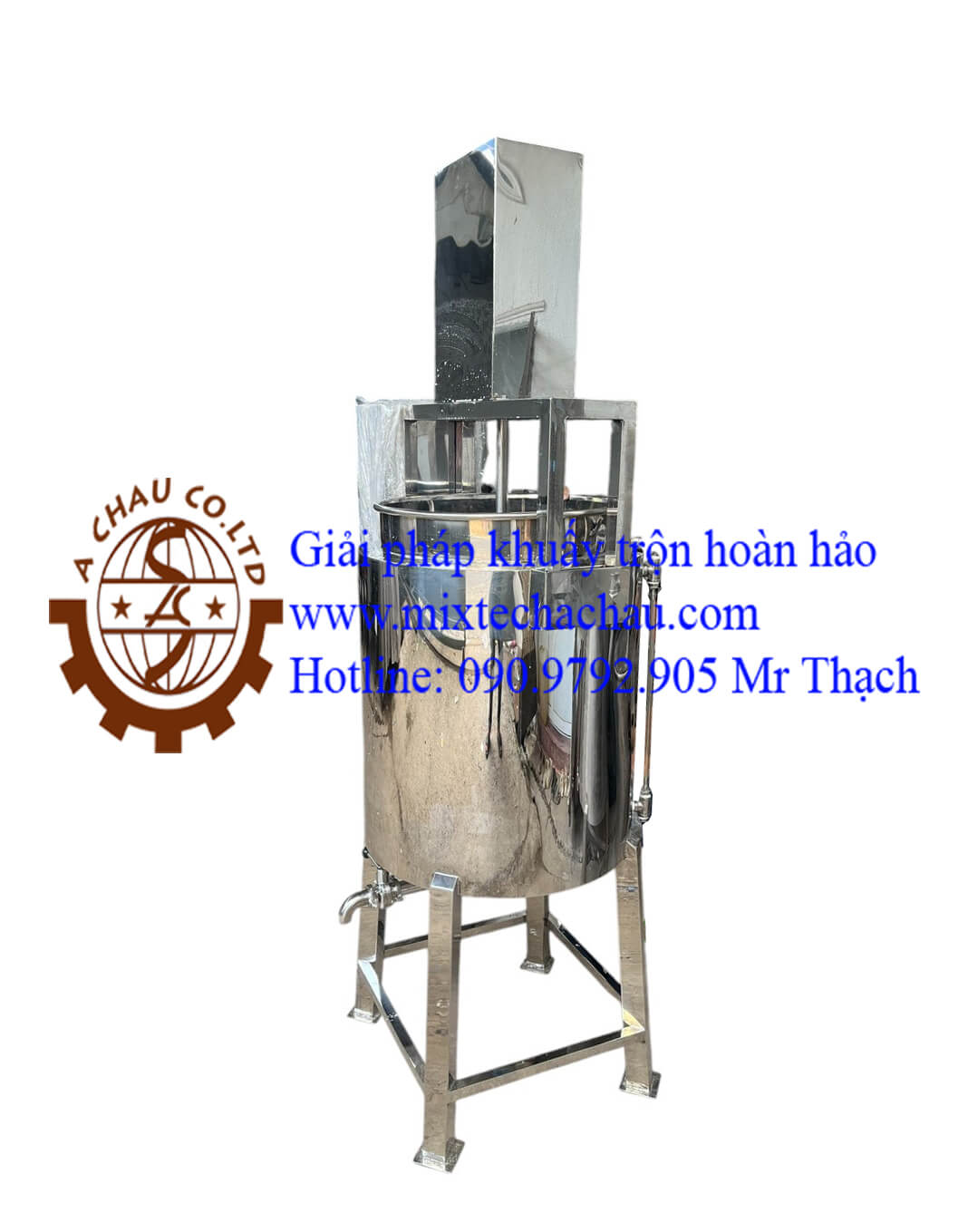 Nồi nấu có cánh khuấy 100 lít