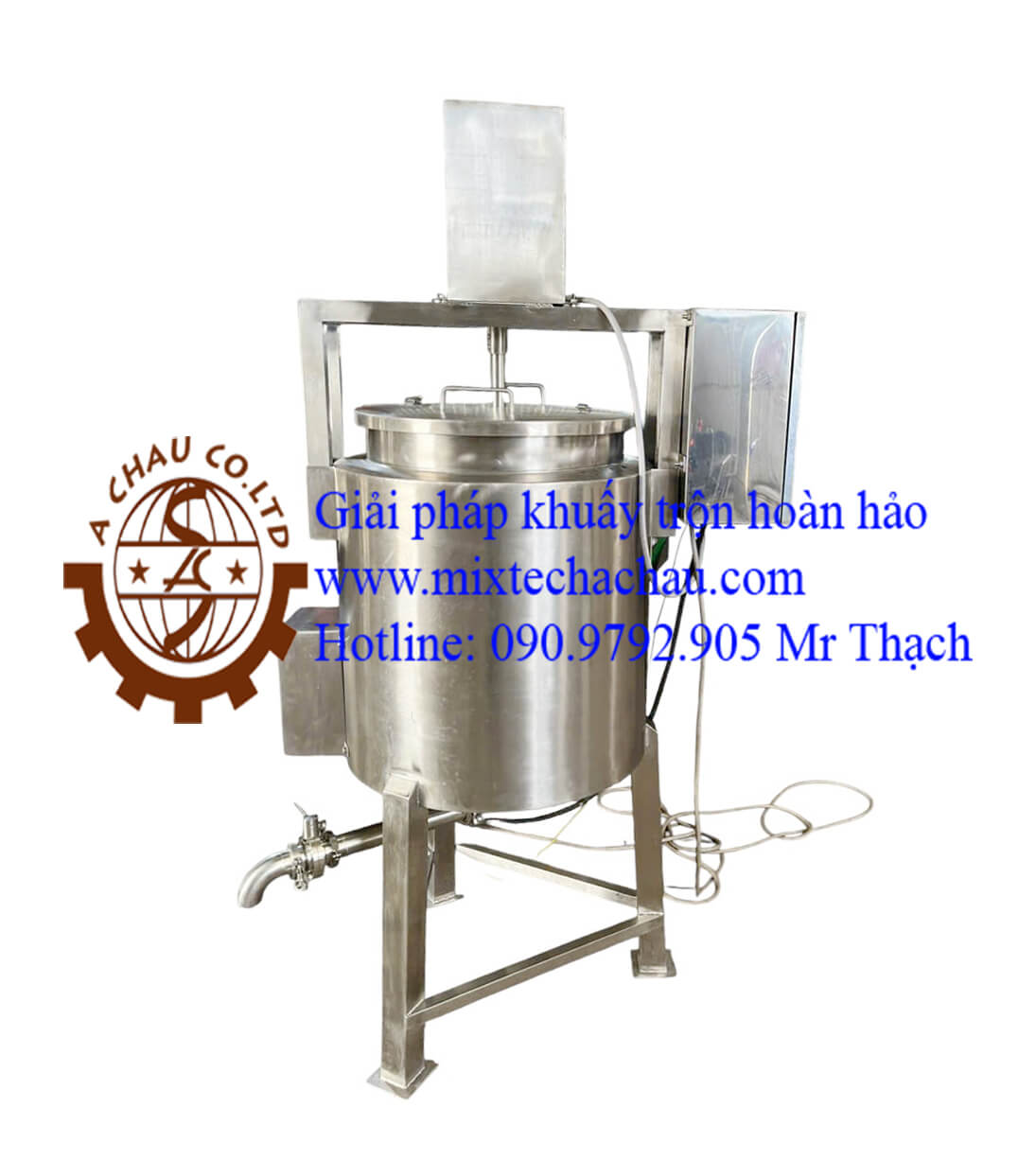Nồi nấu có cánh khuấy 50 lít