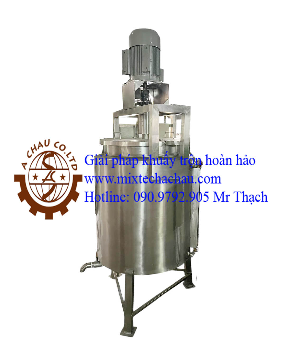 Phân loại bồn khuấy công nghiệp theo công suất