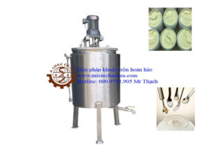 Ứng dụng của bồn khuấy trong ngành mỹ phẩm
