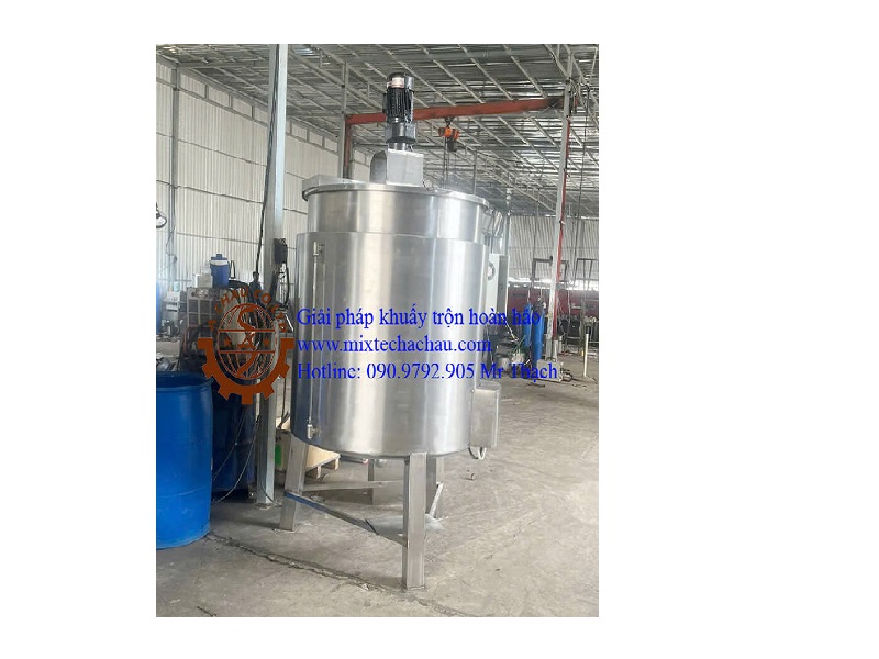 Bồn khuấy inox trong ngành thực phẩm