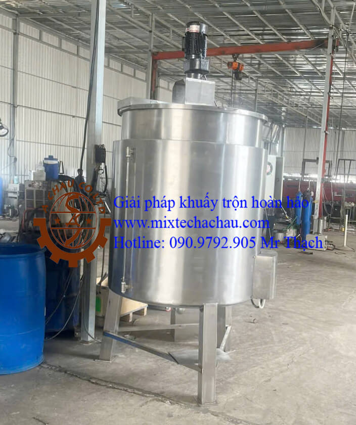 Bồn khuấy inox trong ngành thực phẩm