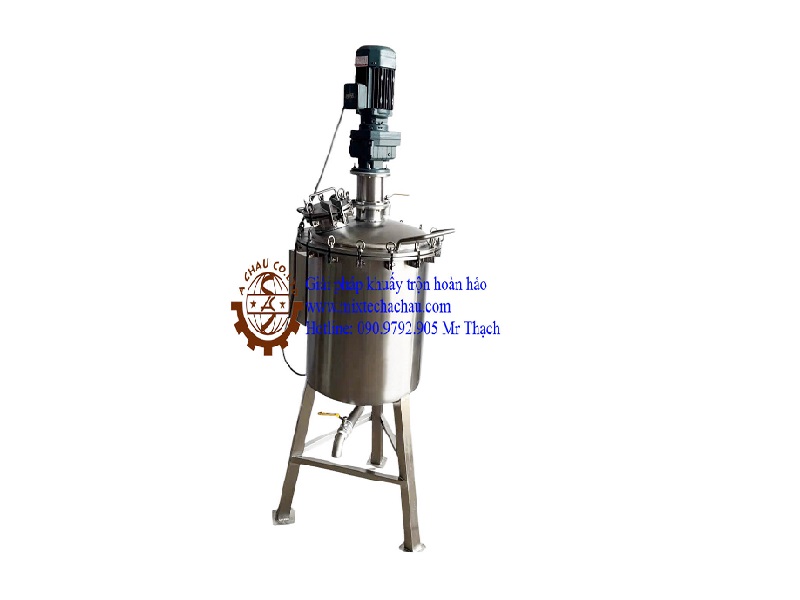 Cách vận hành bồn khuấy inox