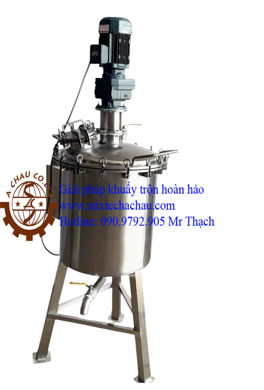 Cách vận hành bồn khuấy inox