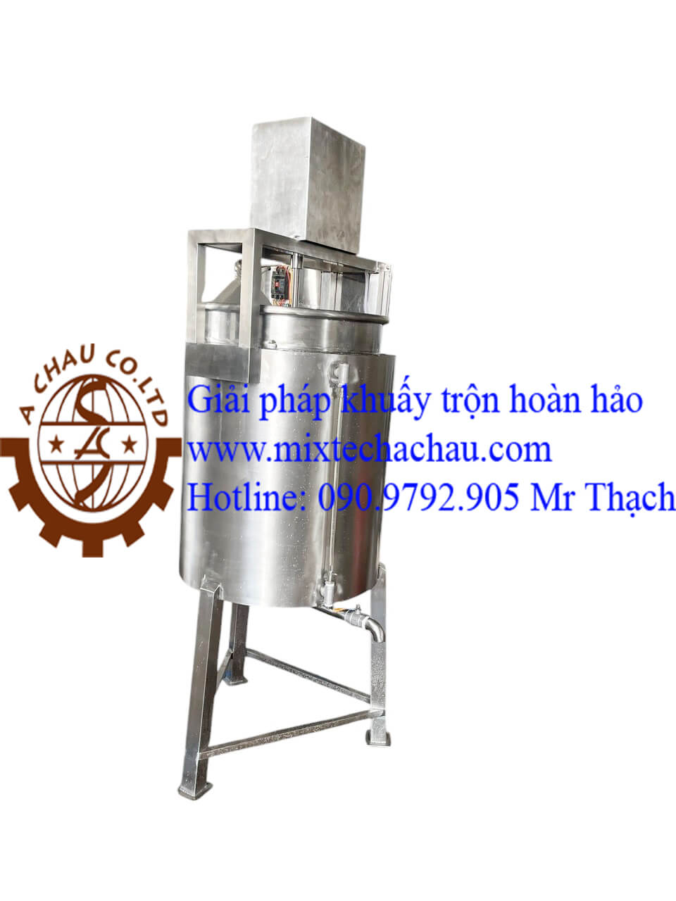 Giới thiệu dòng bồn khuấy hóa chất