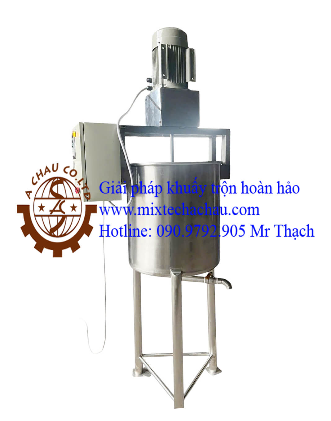 Phân biệt các loại bồn khuấy inox