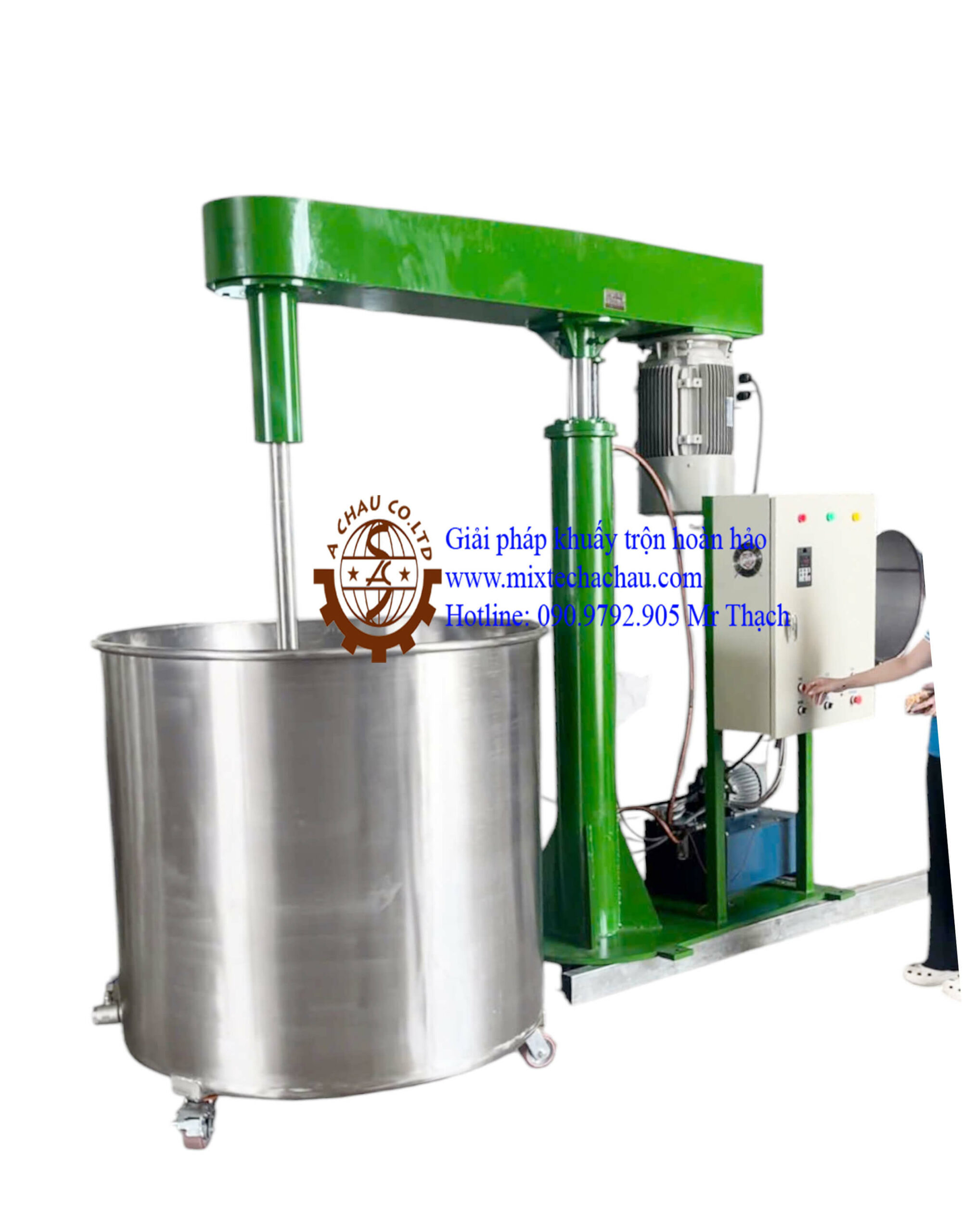 Máy khuấy trục đứng