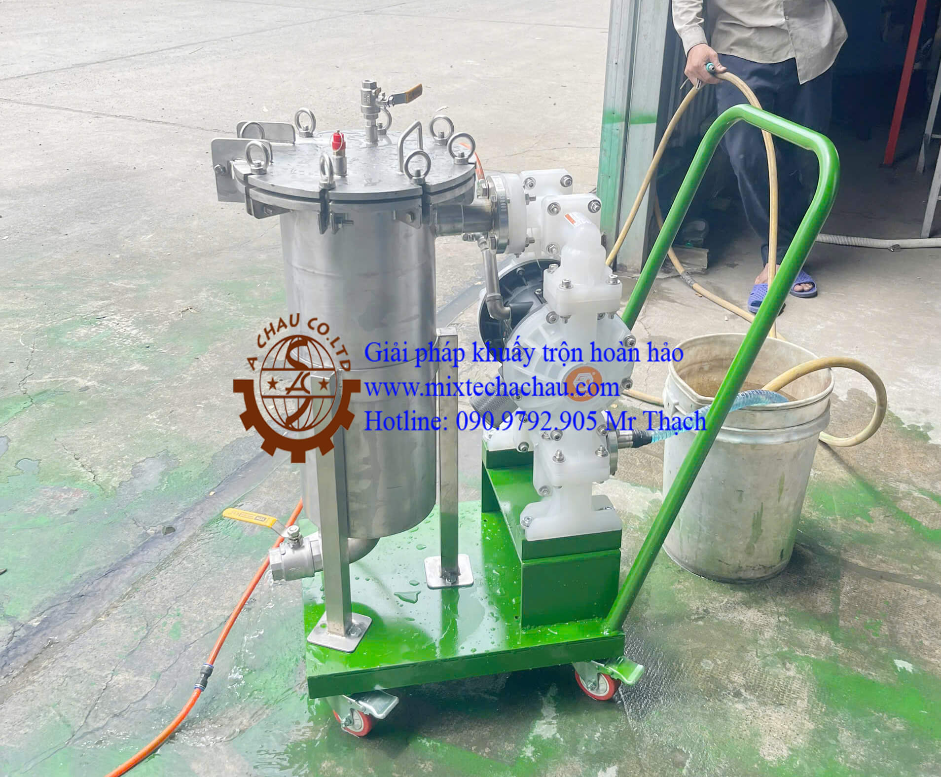 Máy lọc phân bón giá tốt