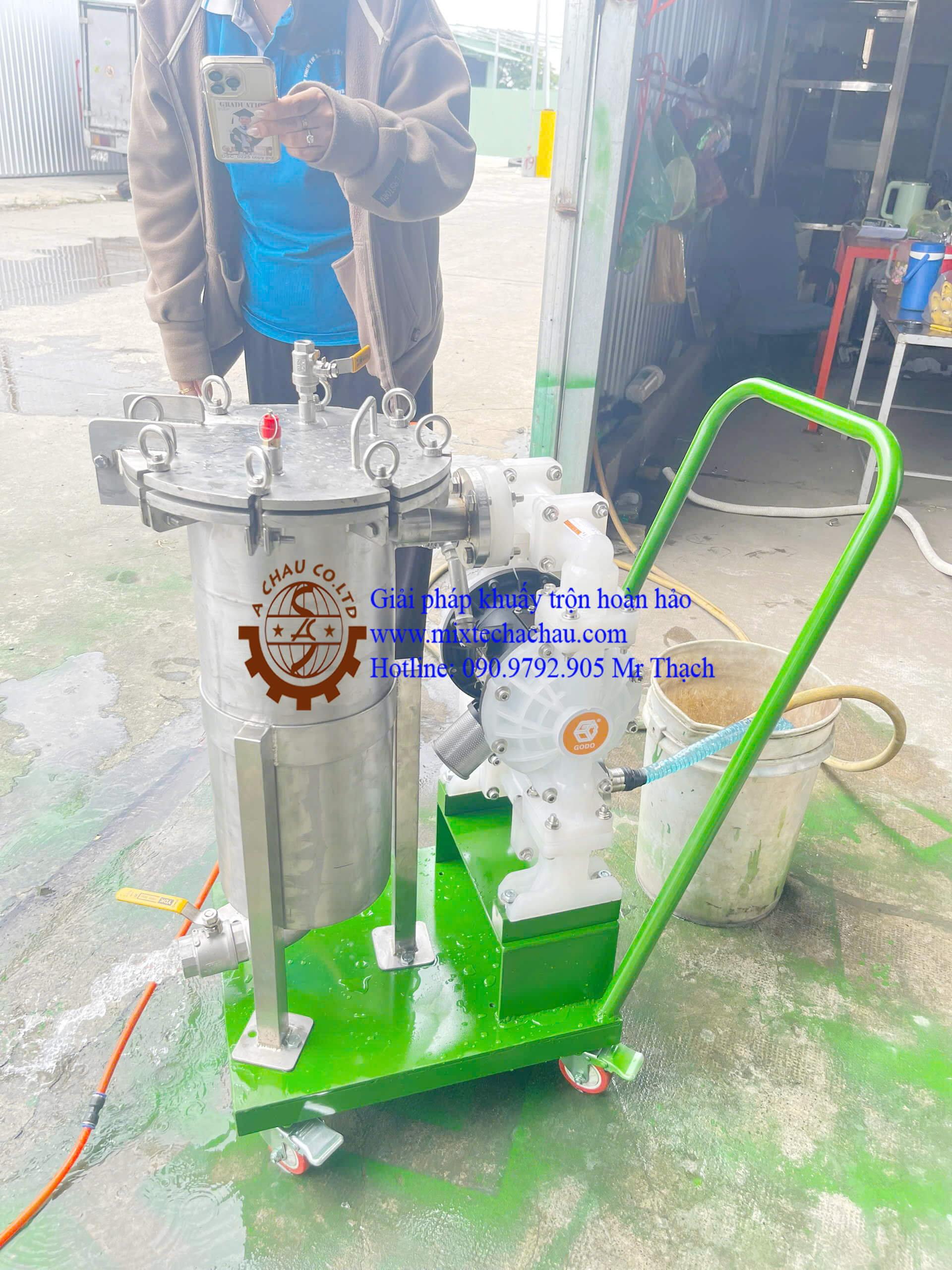 Máy lọc sơn nước giá tốt