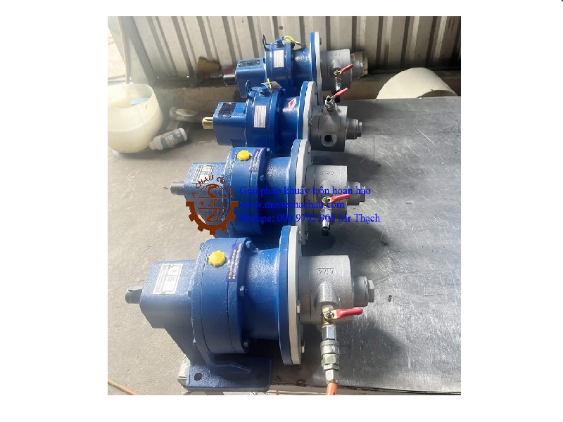 Động cơ khí nén giảm tốc