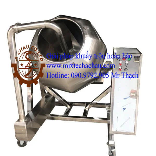 Máy trộn lồng quay có gia nhiệt