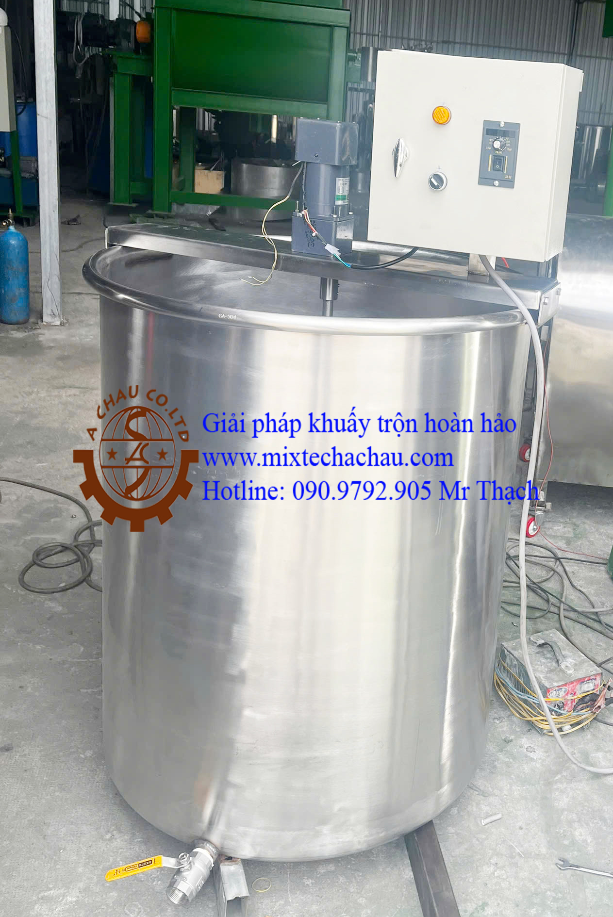 Mua bồn khuấy công nghiệp