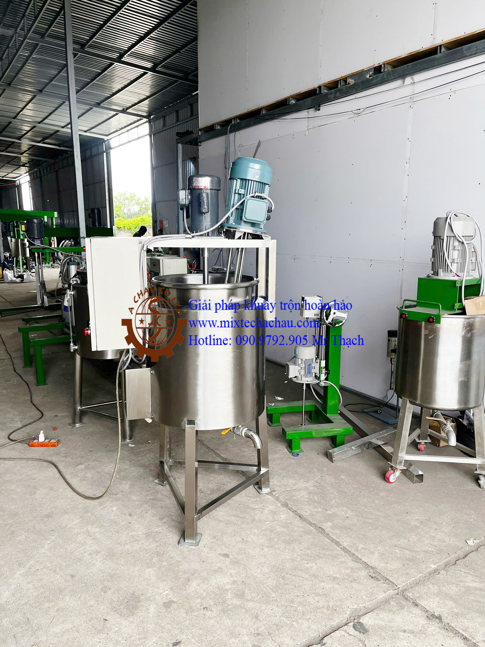 Mua bồn khuấy inox