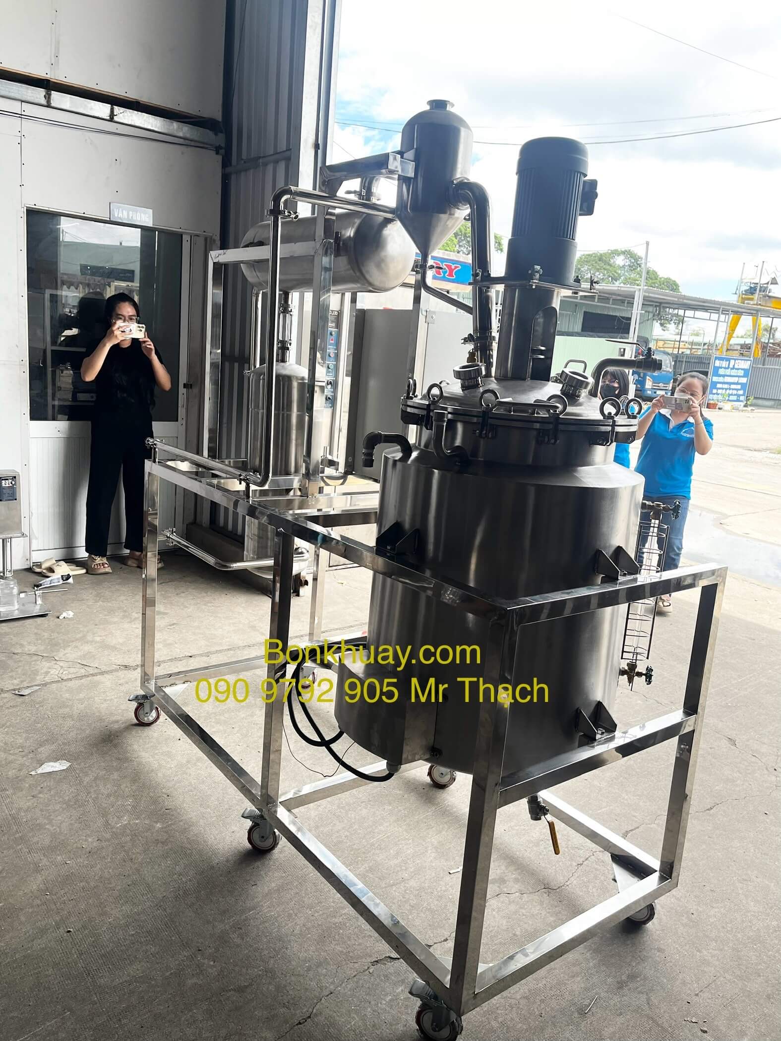 Mua bồn khuấy trộn inox