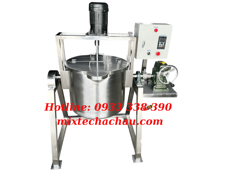 Bồn khuấy hóa chất 100 lít nghiên đỗ liệu