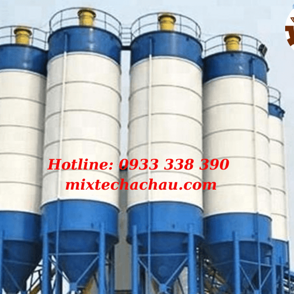 Silo chứa nguyên liệu