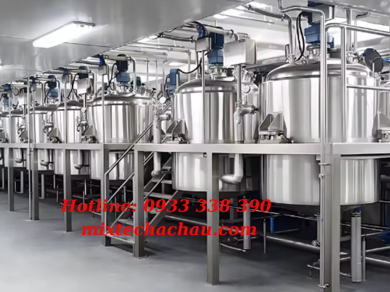 Dây chuyền sản xuất nước rửa chén dung tích lớn