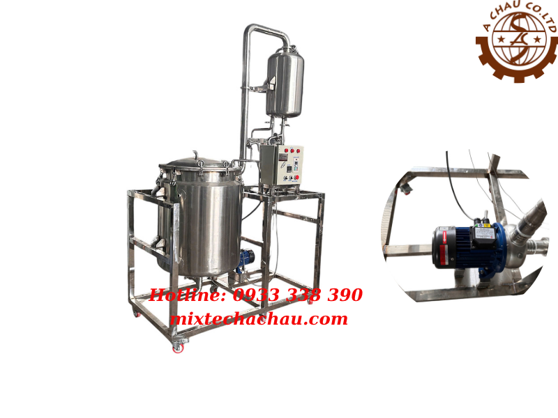 Cấu tạo máy chiết xuất