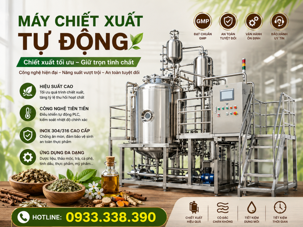Máy chiết xuất tự động